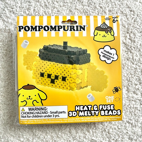 🏷️ Pompompurin Sanrio melty perler bead set - Picture 4 of 11
